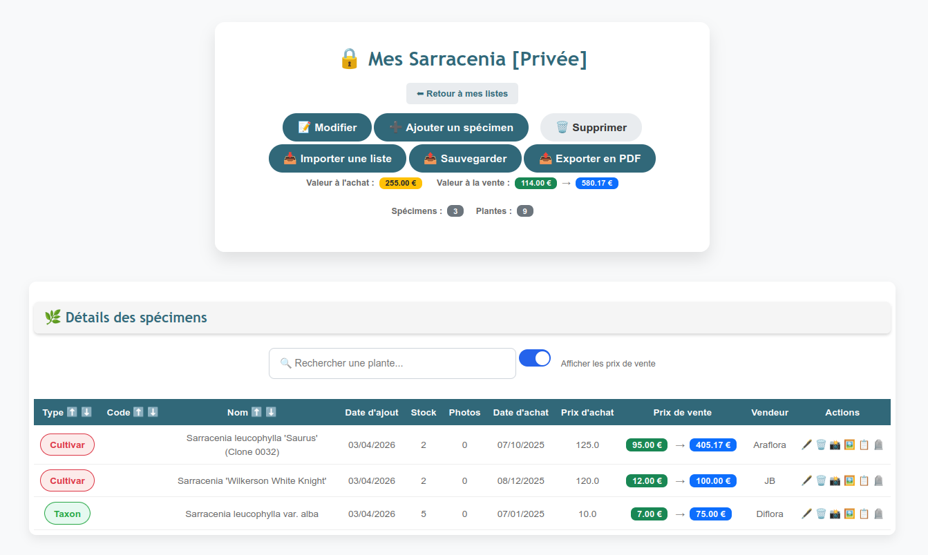 Preview of FleyeTrap collection memory